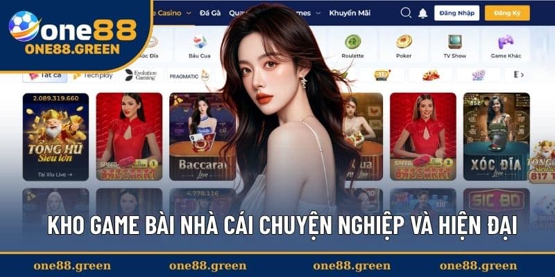 Kho game bài nhà cái chuyện nghiệp và hiện đại
